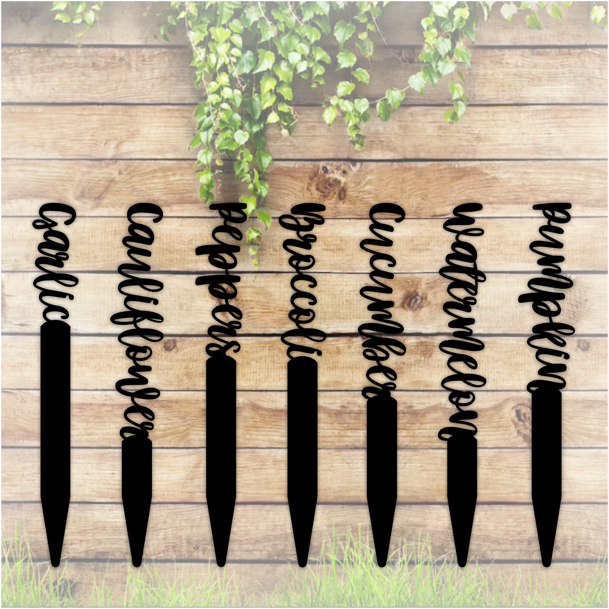 Vegetable Garden Marker Set of 22