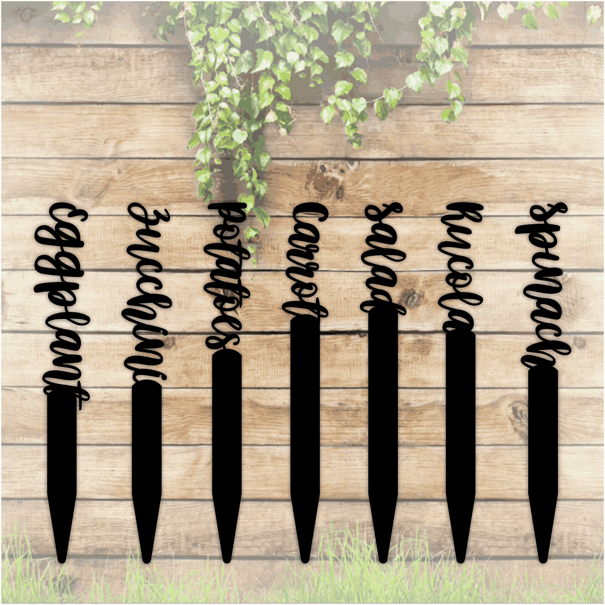 Vegetable Garden Marker Set of 22