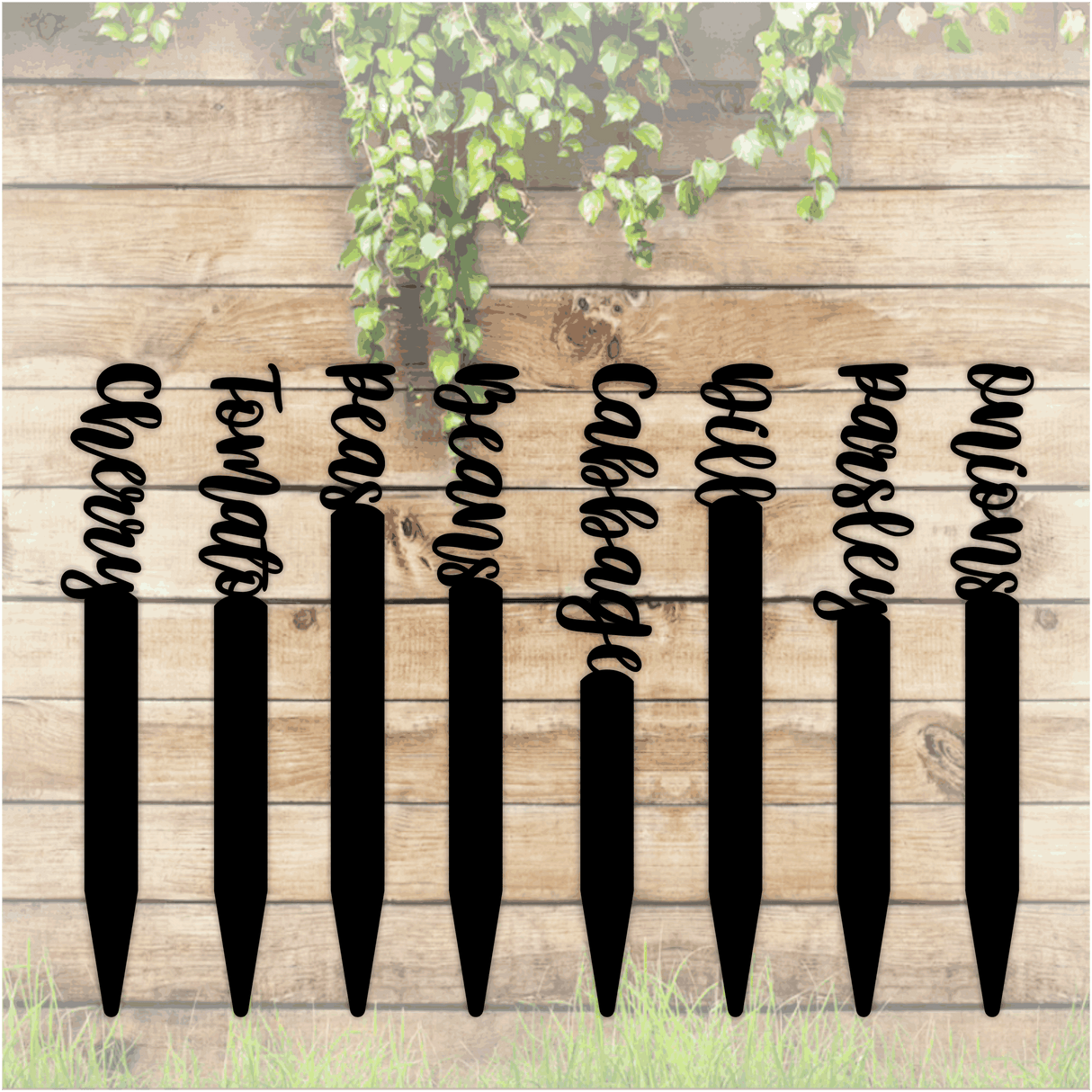 Vegetable Garden Marker Set of 22