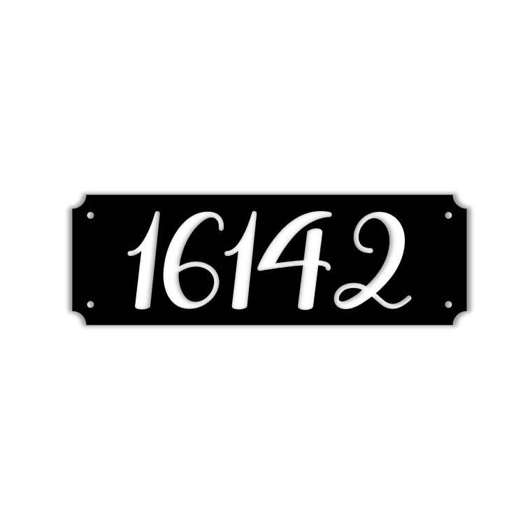 House Number Plate