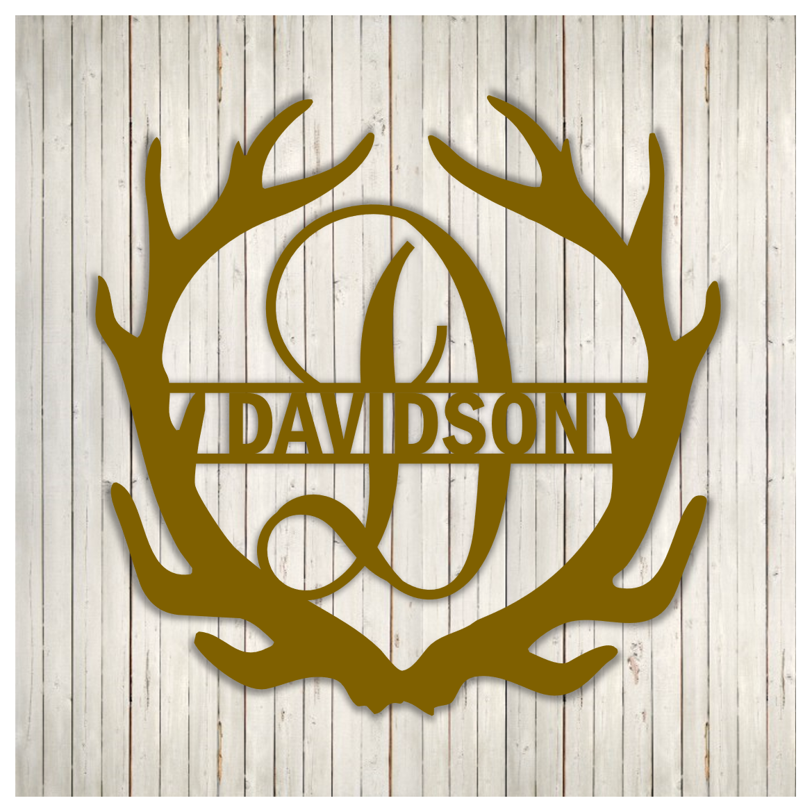 Antler Split Monogram
