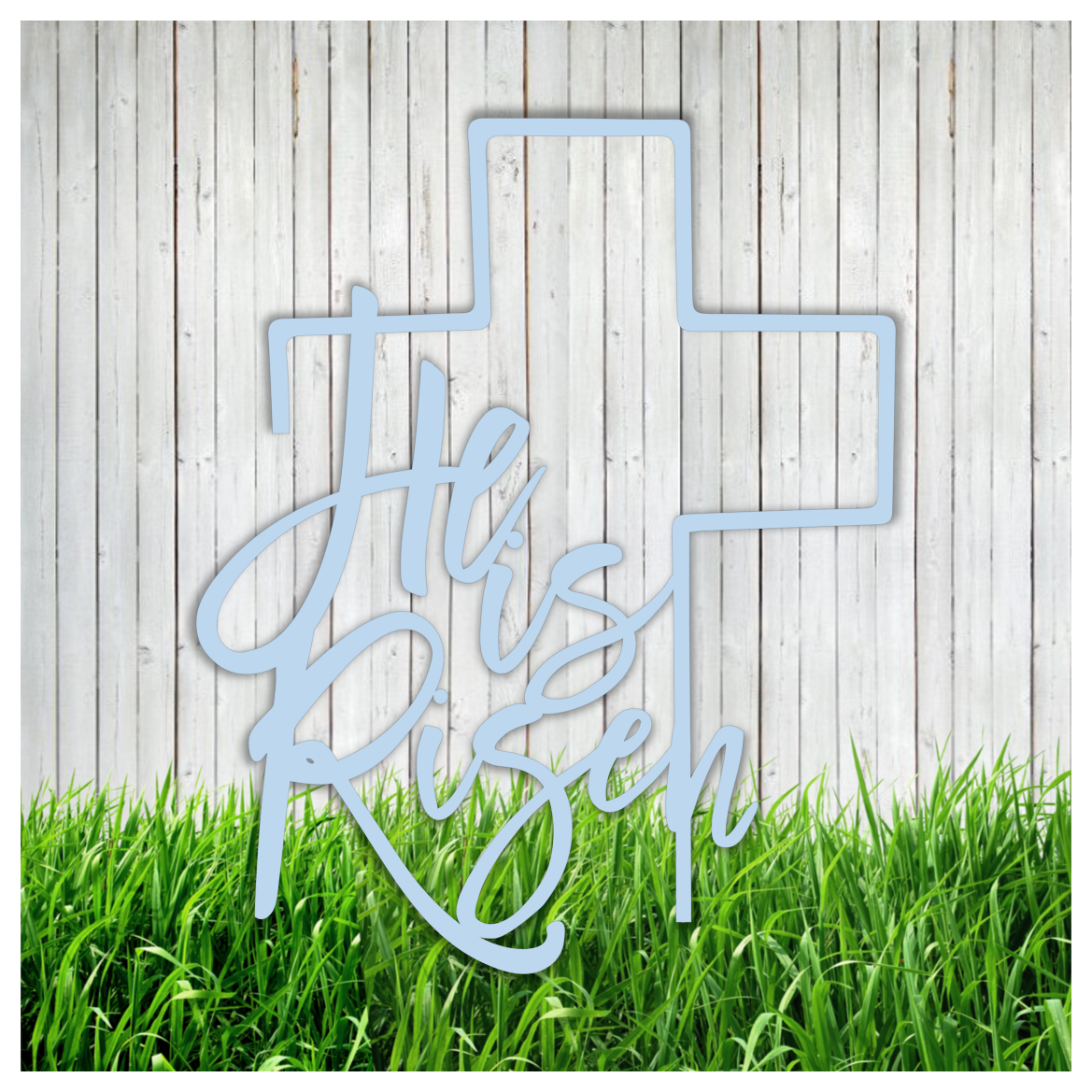He Is Risen Cross