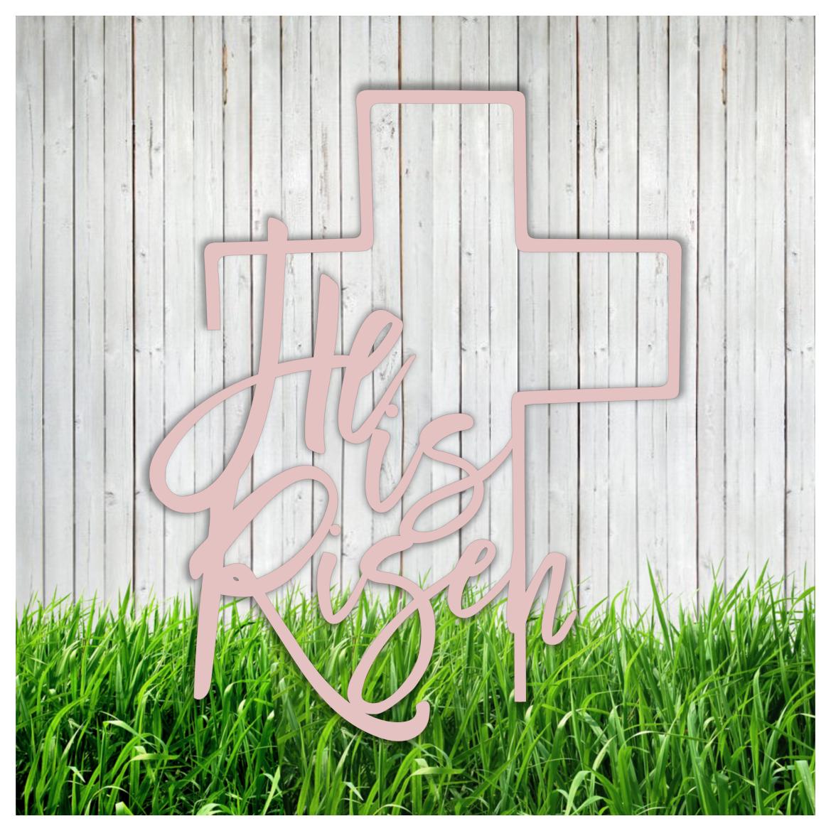 He Is Risen Cross