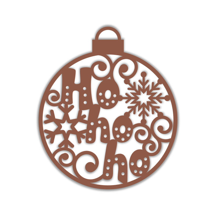 Ho Ho Ho Christmas Bulb