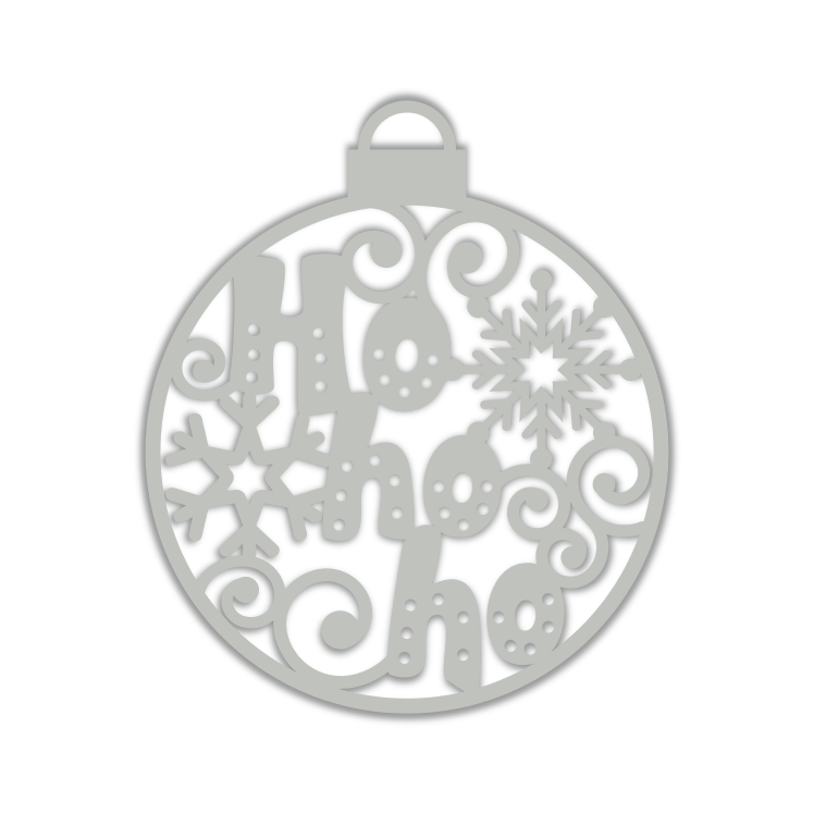 Ho Ho Ho Christmas Bulb