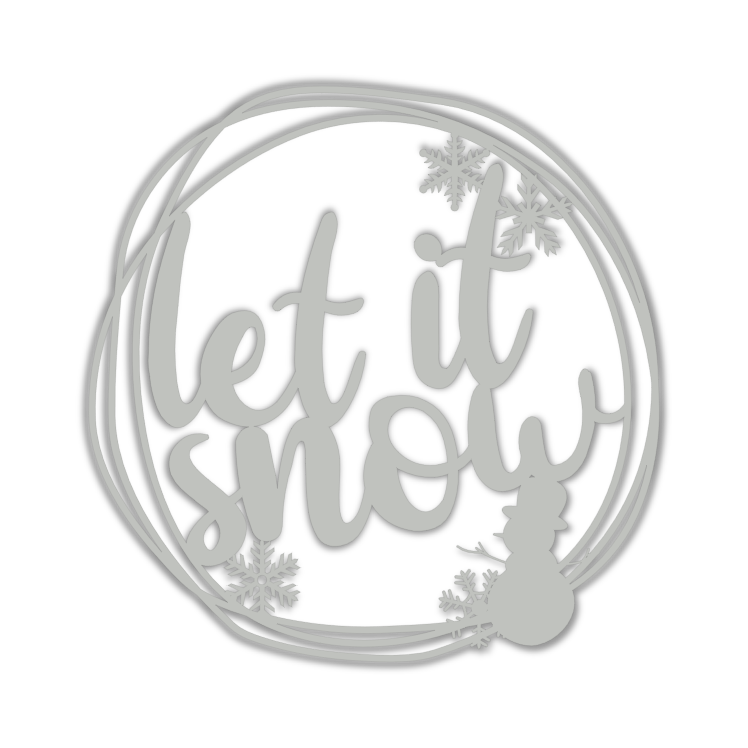 Let it Snow Circle