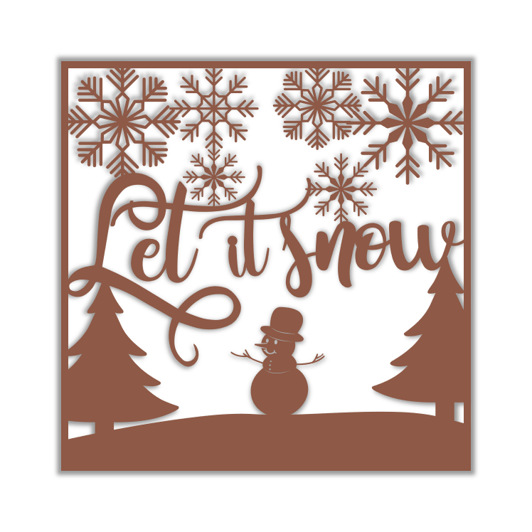 Let it Snow Square