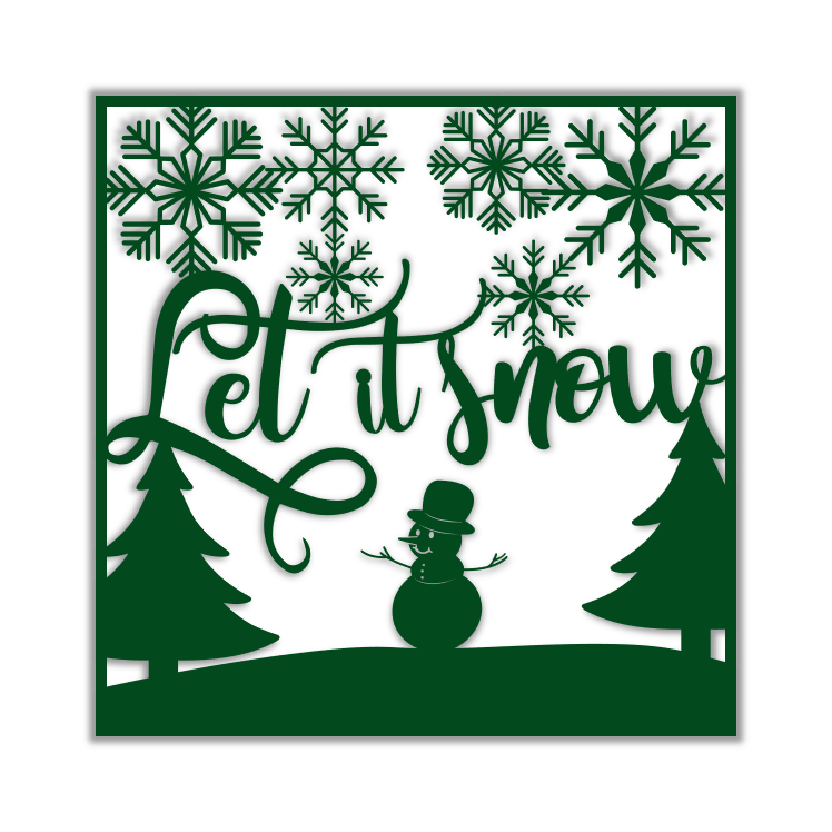 Let it Snow Square
