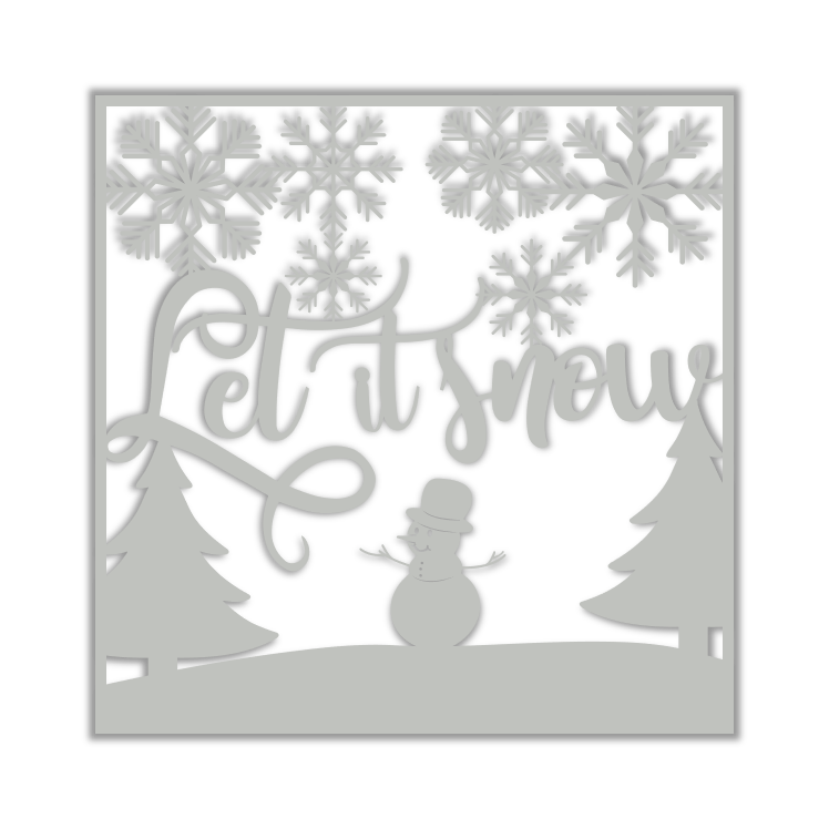 Let it Snow Square