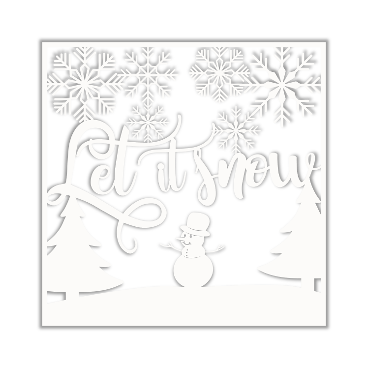Let it Snow Square