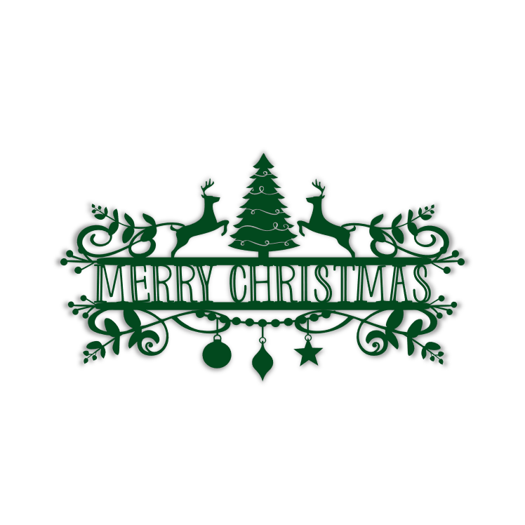 Decorative Merry Christmas