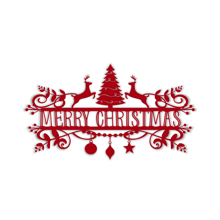 Decorative Merry Christmas