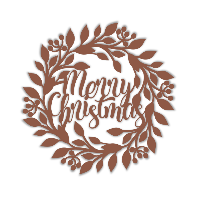 Merry Christmas Wreath