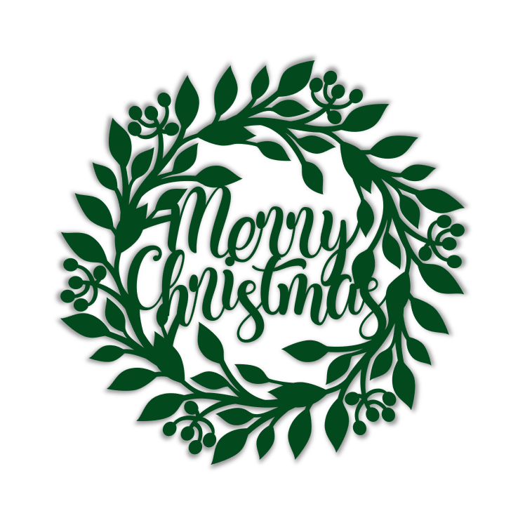 Merry Christmas Wreath