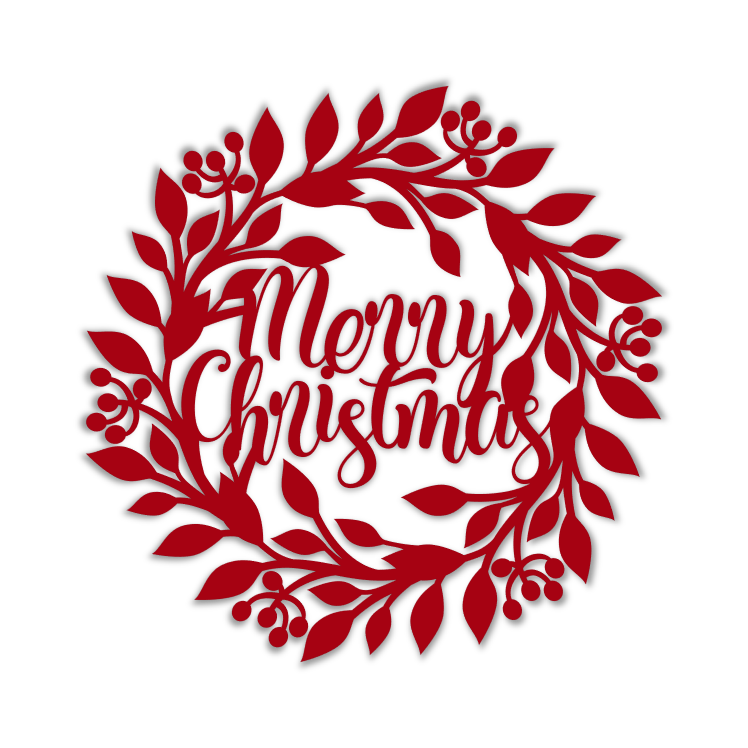 Merry Christmas Wreath