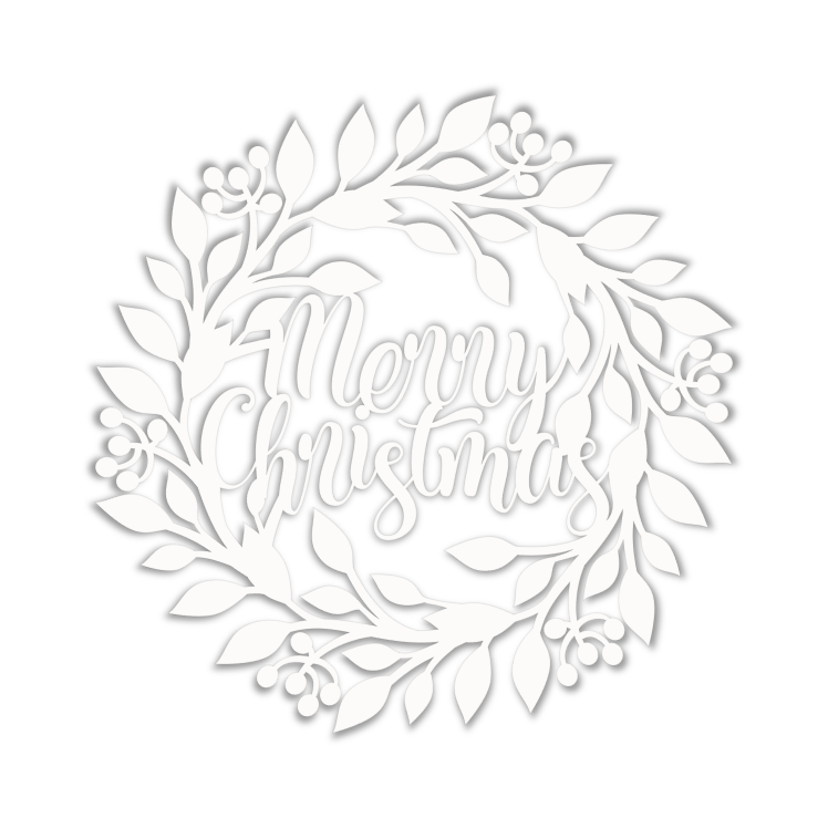 Merry Christmas Wreath
