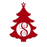 Monogram Initial Christmas Tree