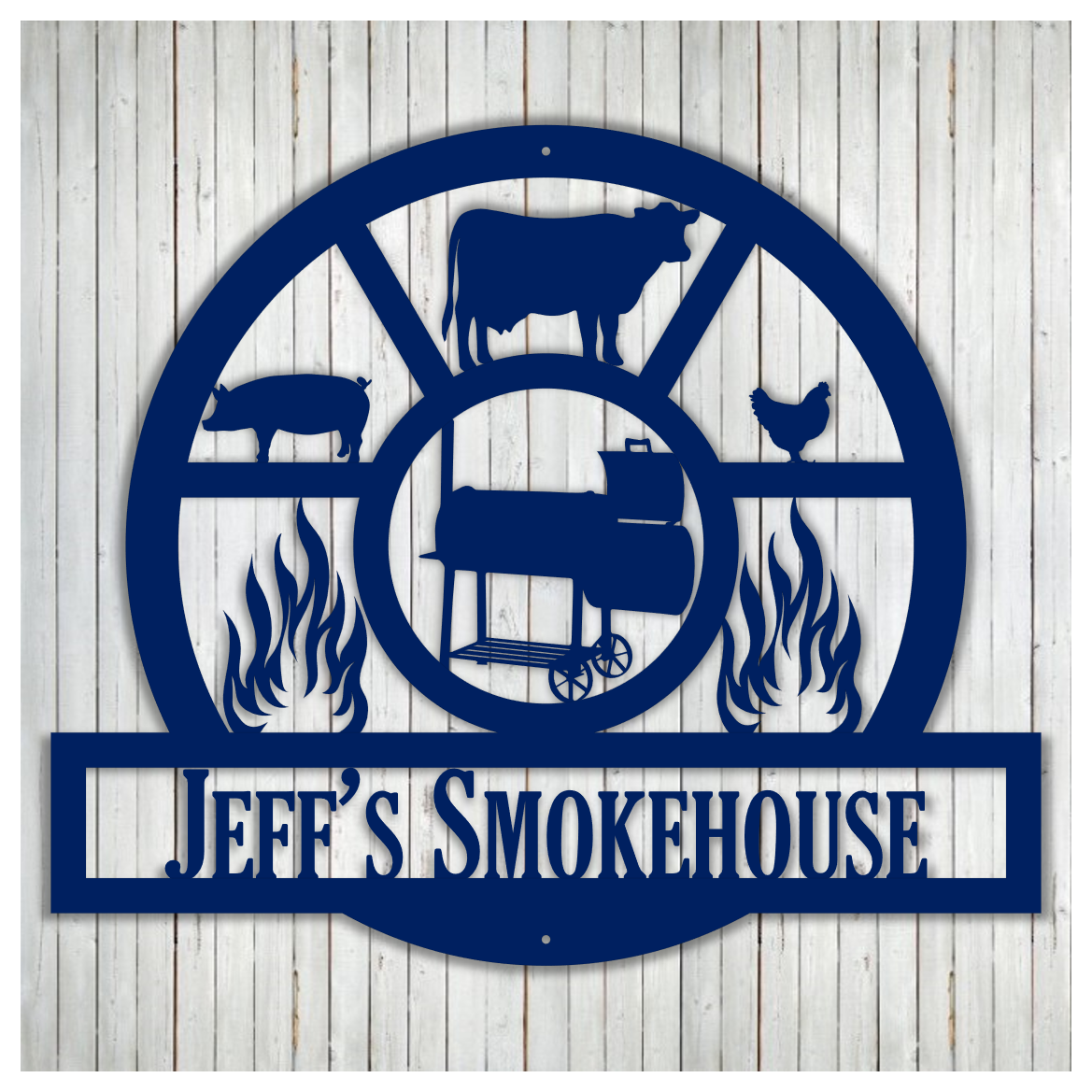 Custom Smokehouse Sign